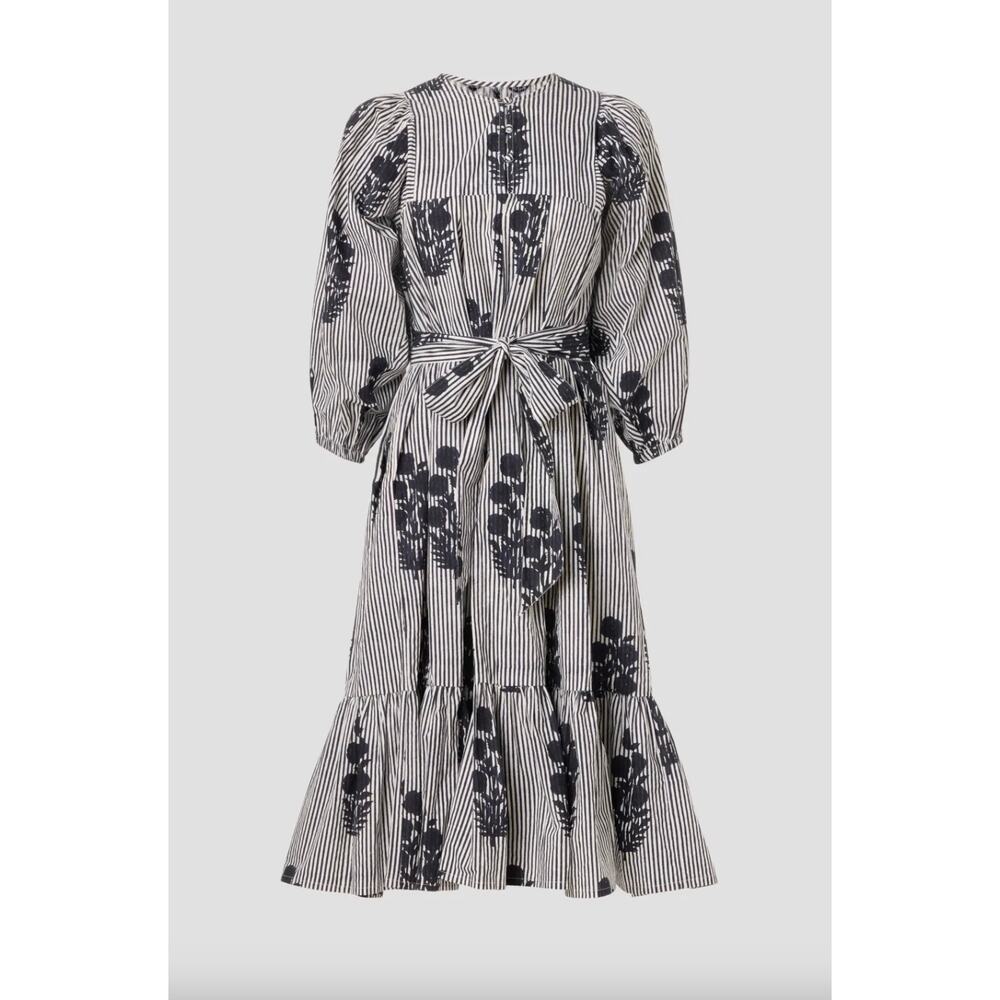 SZ Blockprints Aaron Navy Dress Sz XS - Picture 3 of 6